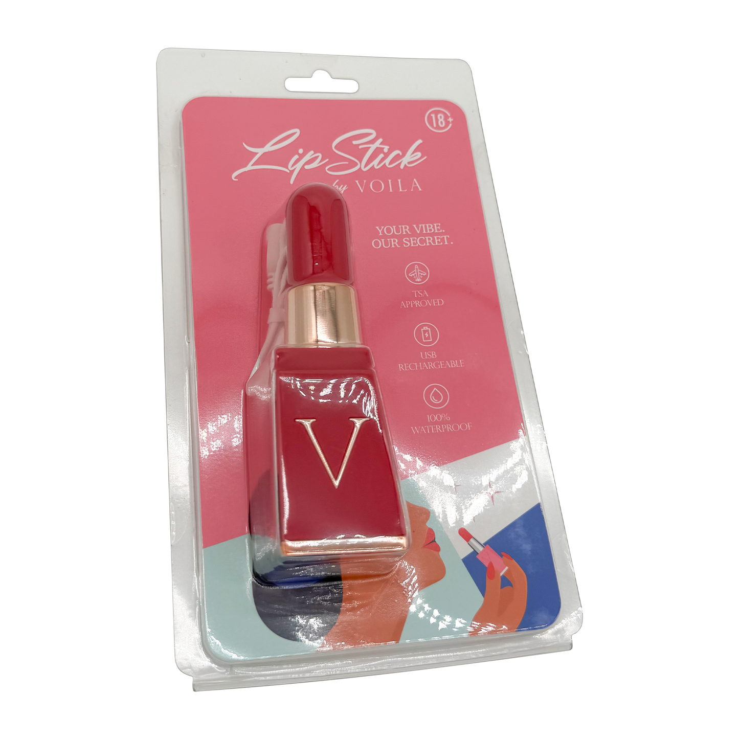 Lipstick, Discreet Travel Vibrator