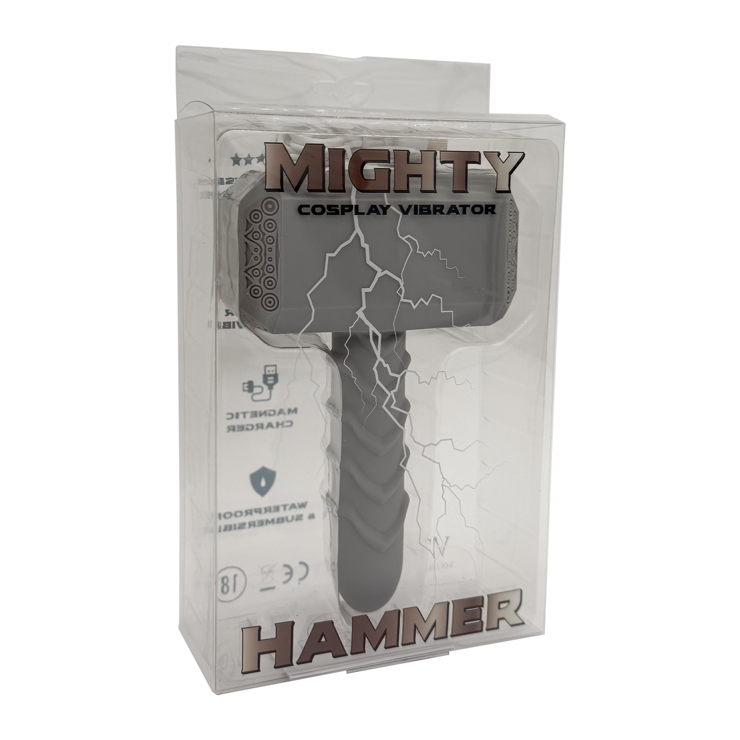 Mighty Hammer Fantasy Vibrator and Dildo