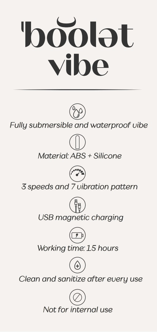 Silicone Vibrating Bullet