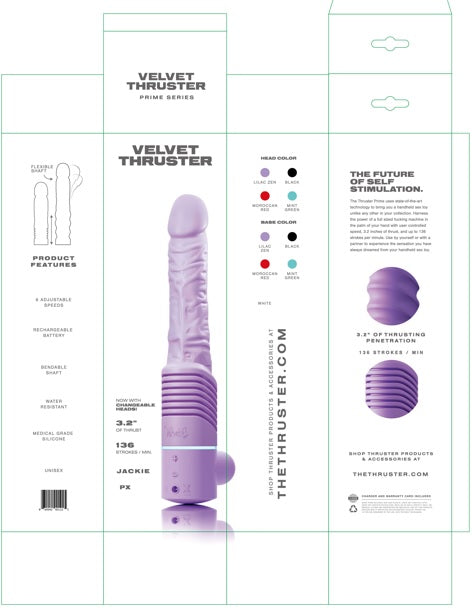 Jackie, Realistic Thrusting Dildo