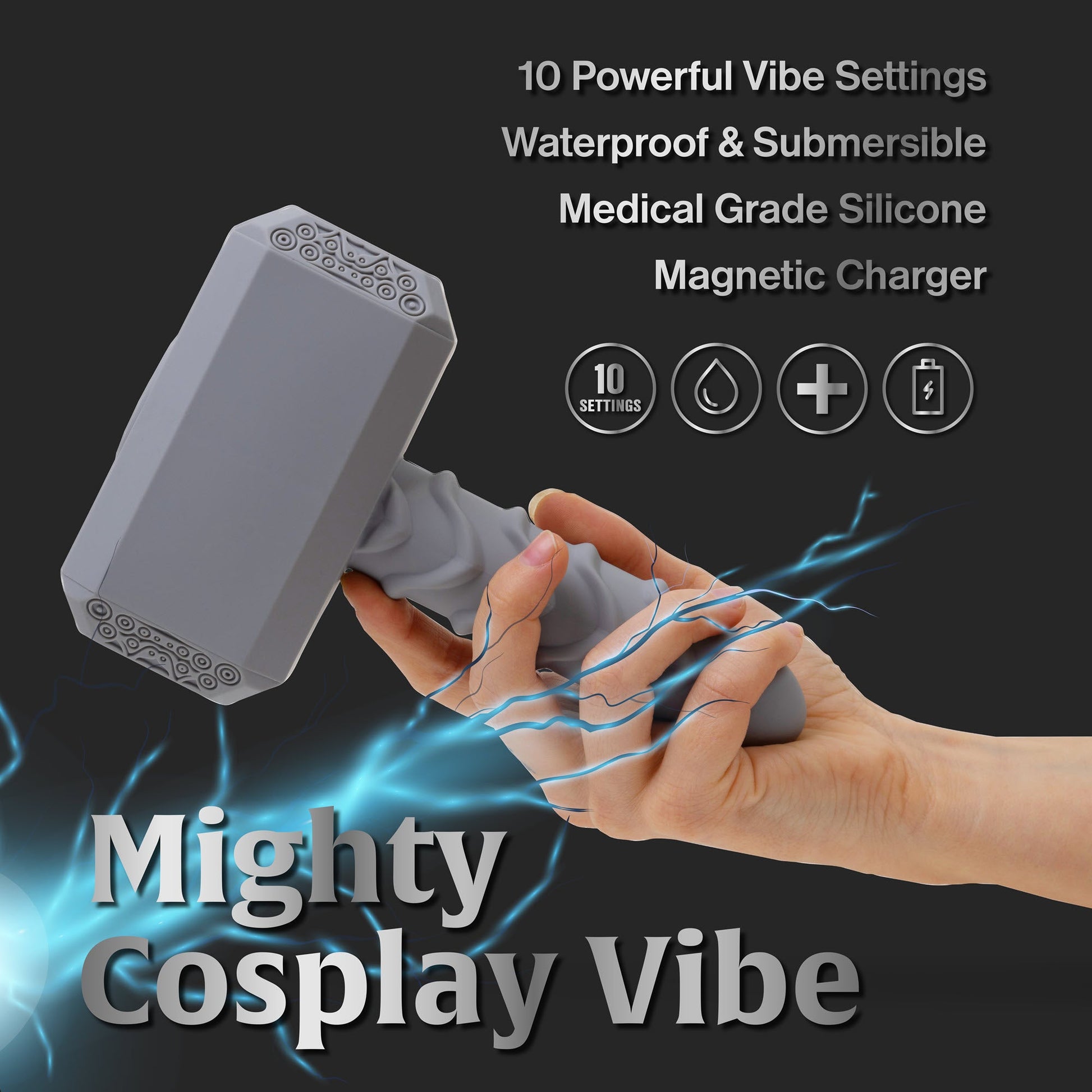 Hammer Vibrator | Fantasy Sex Toy | Fantasy Dildo Velvet Brands Hammer Vibrator | Fantasy Sex Toy | Fantasy Dildo Velvet Brands